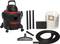 Wet and Dry Vacuum Cleaner with Accessories: three extension tubes, dust bag, hose, nozzle and filter. Ideal for workshops or garages.