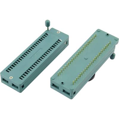 TRU COMPONENTS 1366933  IC test socket Contact spacing: 7.62 mm Number of pins (num): 14  1 pc(s) 