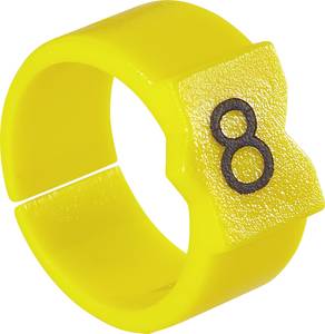 TE Connectivity STD12Y-3 Pre-printed cable marker Imprint 3 Outside diameter range 4.50 up to 6 mm 1768045-2