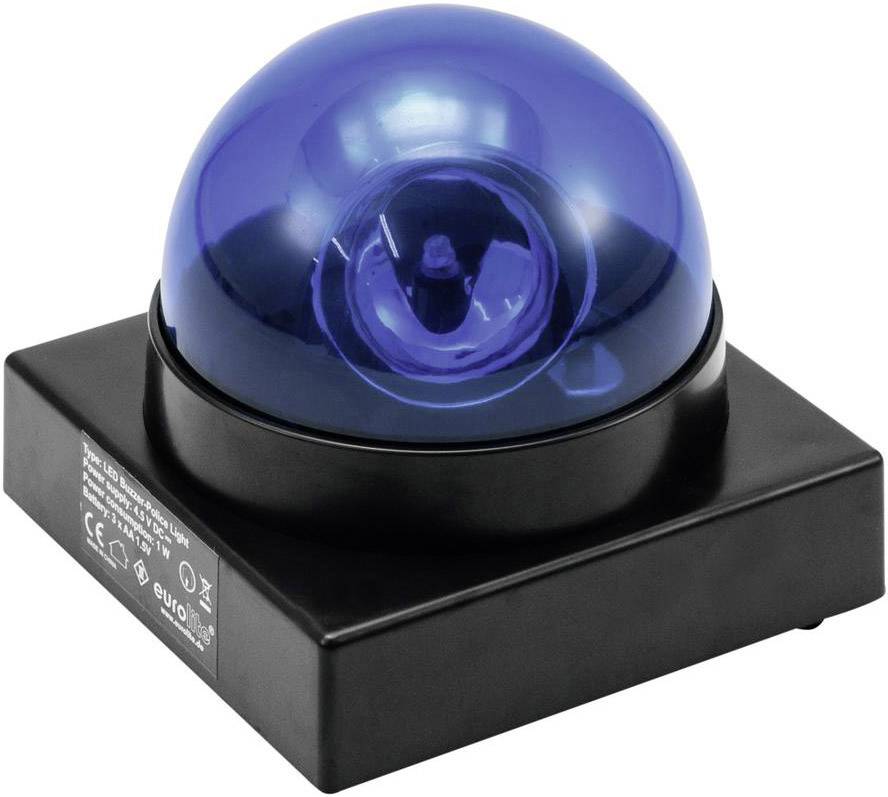 Eurolite 50603650 LED (monochrome) Rotating police beacon 1 W Blue No. of bulbs: 1