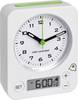 TFA Dostmann 60.1511.02 Radio Alarm clock White Fluorescent Hands