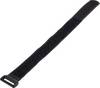 Basetech 98001c373 Hook-and-loop tape with strap Hook and loop pad (L x W) 300 mm x 20 mm Black 1 pc(s)
