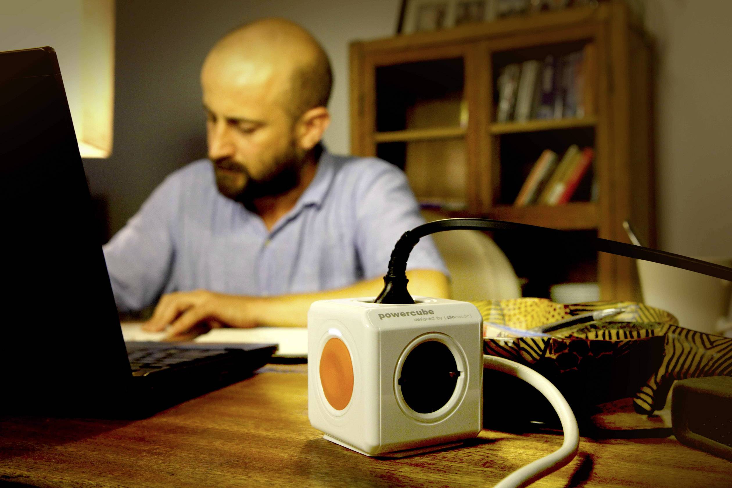 Segula 50431 Socket cube 4x White, Orange PG connector 1 pc(s)-1