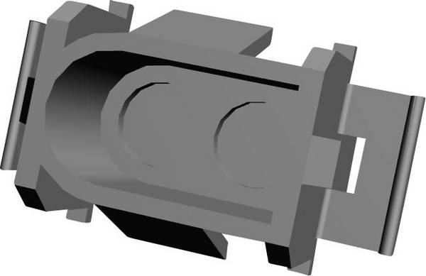 TE Connectivity Pin housing cable .140 MATE-N-LOK Total number of pins 2 1-350345-0 1 pc(s)