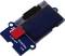 Small OLED display module with blue PCB, labelled '128x64 Display'. A key component in electronic projects for displaying information.