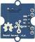 Blue sound sensor board with connections for GND, VCC, NC, SIG. Model designation: 'Sound Sensor v1.6'.