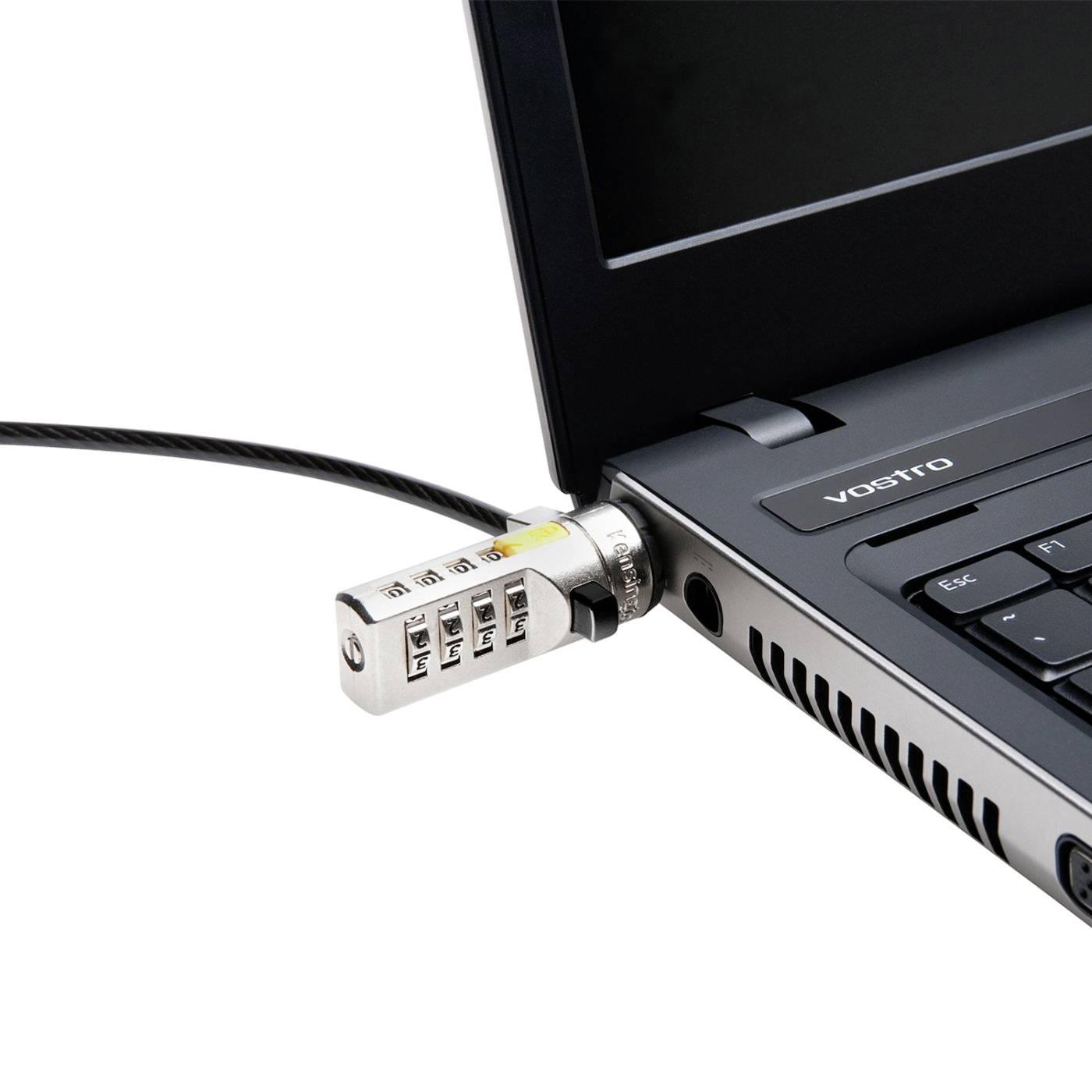 Kensington Laptop security lock Combination lock Tamperproofed via robust t  bar 152 mm K64675EU 