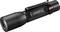 A black torch with a clip and red ring, marked 'COAST HX5'. It has a knurled surface for improved grip.