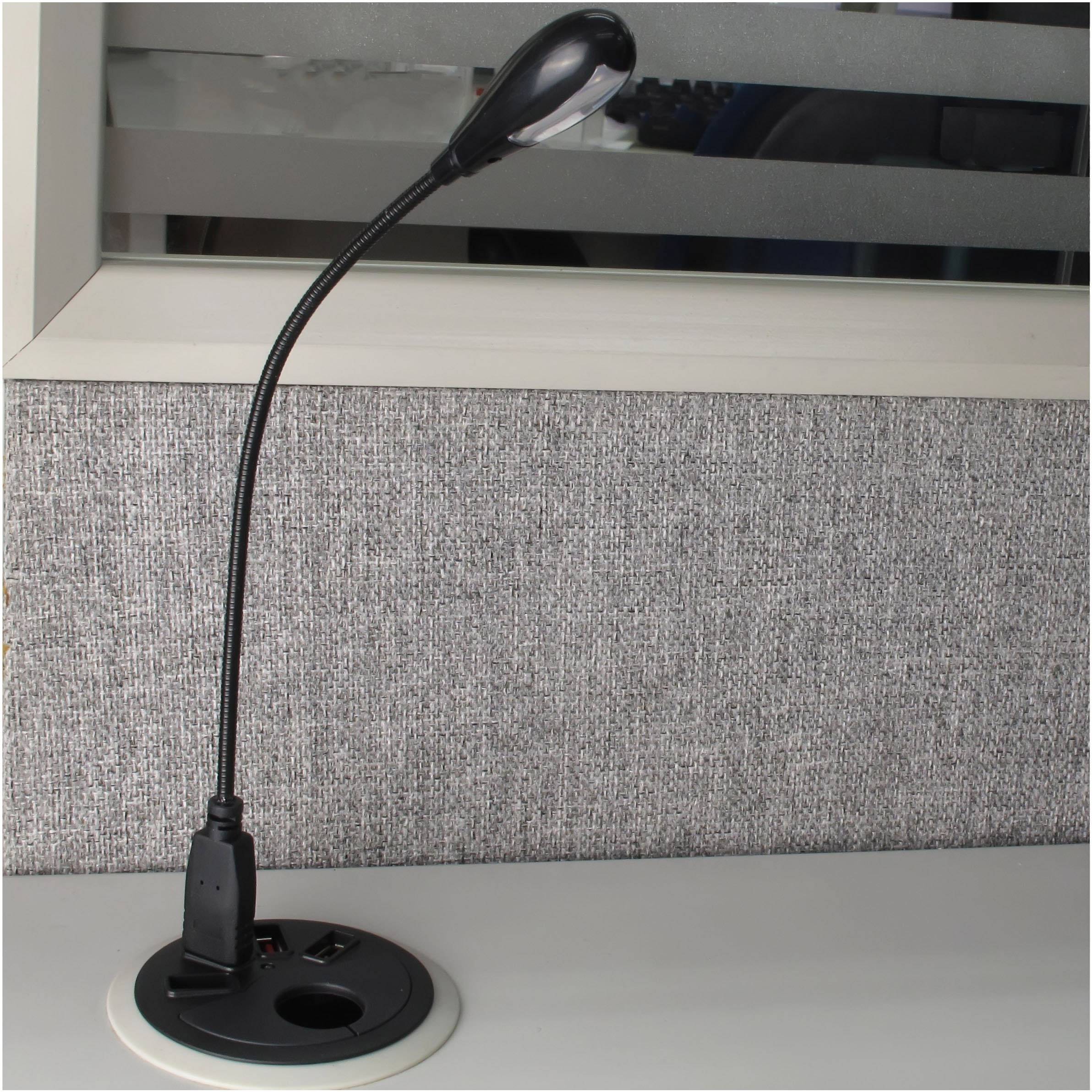 VOLTCRAFT DAPS-4000/4 USB charger 20 W USB Black Mains socket Furniture fitting-3