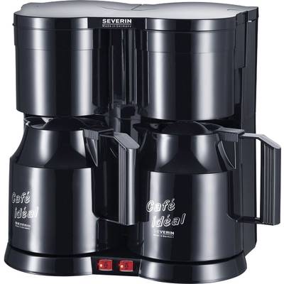 Severin KA 5828 Duo Coffee maker Black  Cup volume=8 Thermal jug