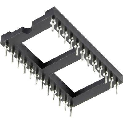 TRU COMPONENTS 1371862  IC socket Contact spacing: 2.54 mm, 15.24 mm Number of pins (num): 48  1 pc(s) 
