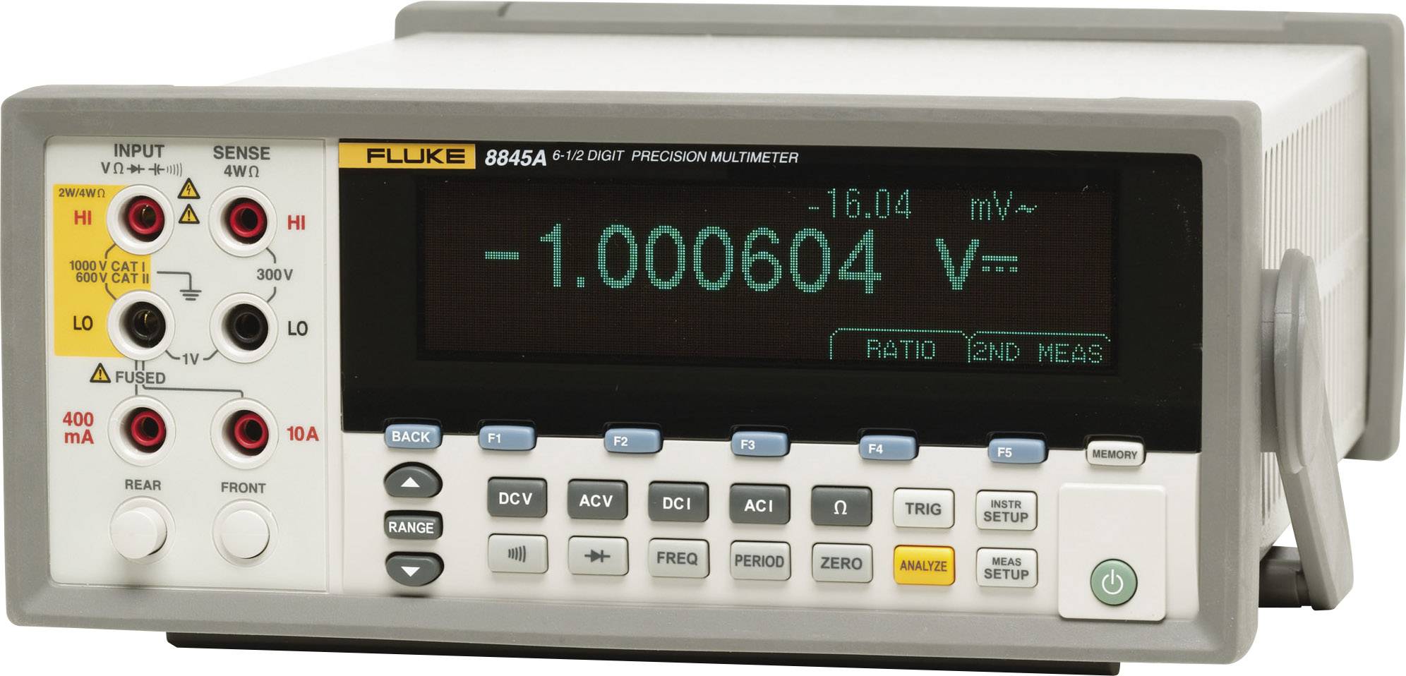 Fluke Calibration 8845A/SU 240V Bench multimeter Digital CAT I 1000 V, CAT II 600 V-4