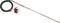 A long, metallic temperature probe with cable entry and four terminals for measuring electrical signals.