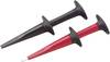 Fluke AC280 Safety terminal set 4 mm socket CAT IV 600 V, CAT III 1000 V Red, Black