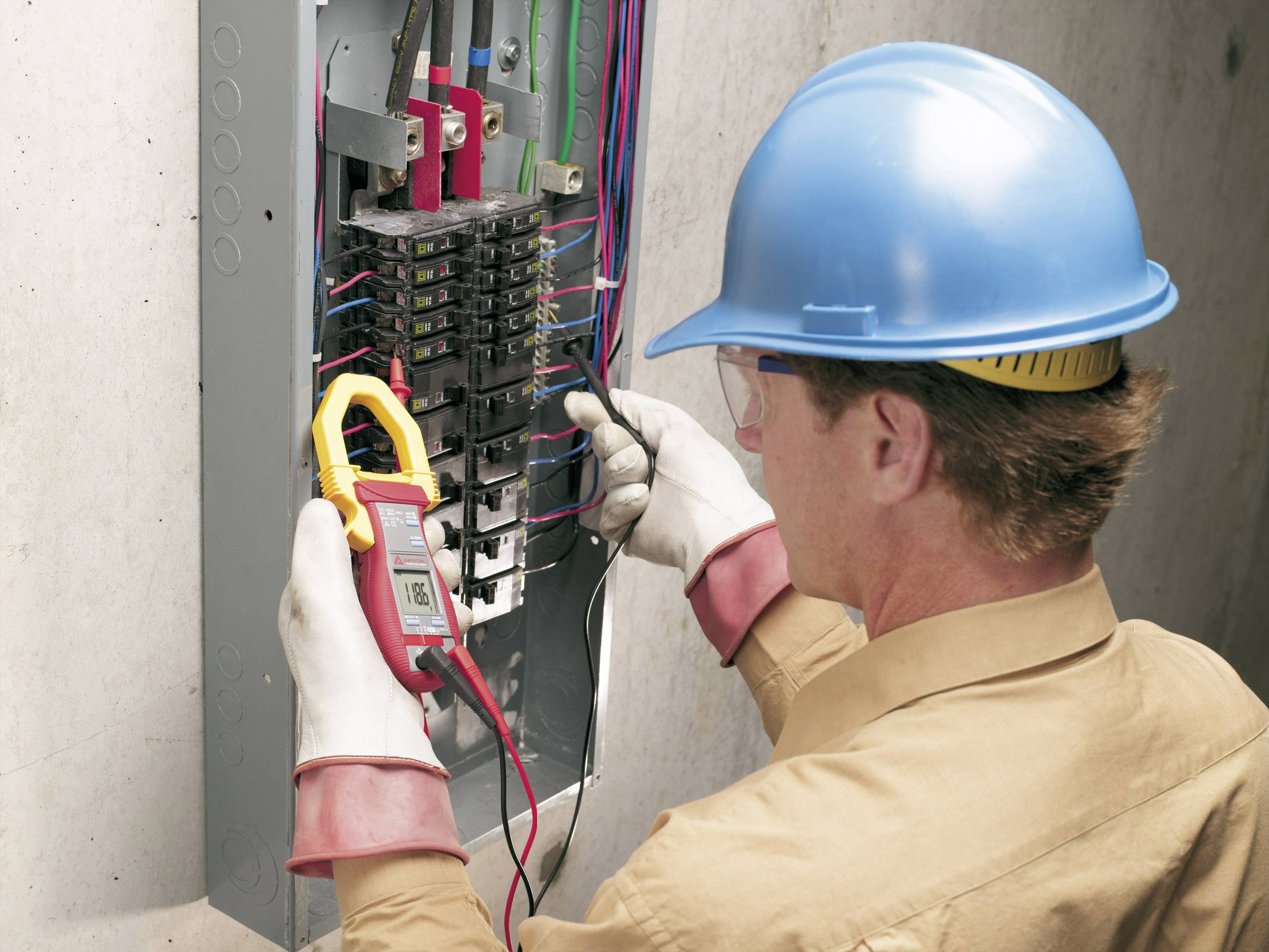 Beha Amprobe ACDC-100-D Handheld multimeter, Clamp meter Digital CAT II 600 V Display (counts): 4000-1