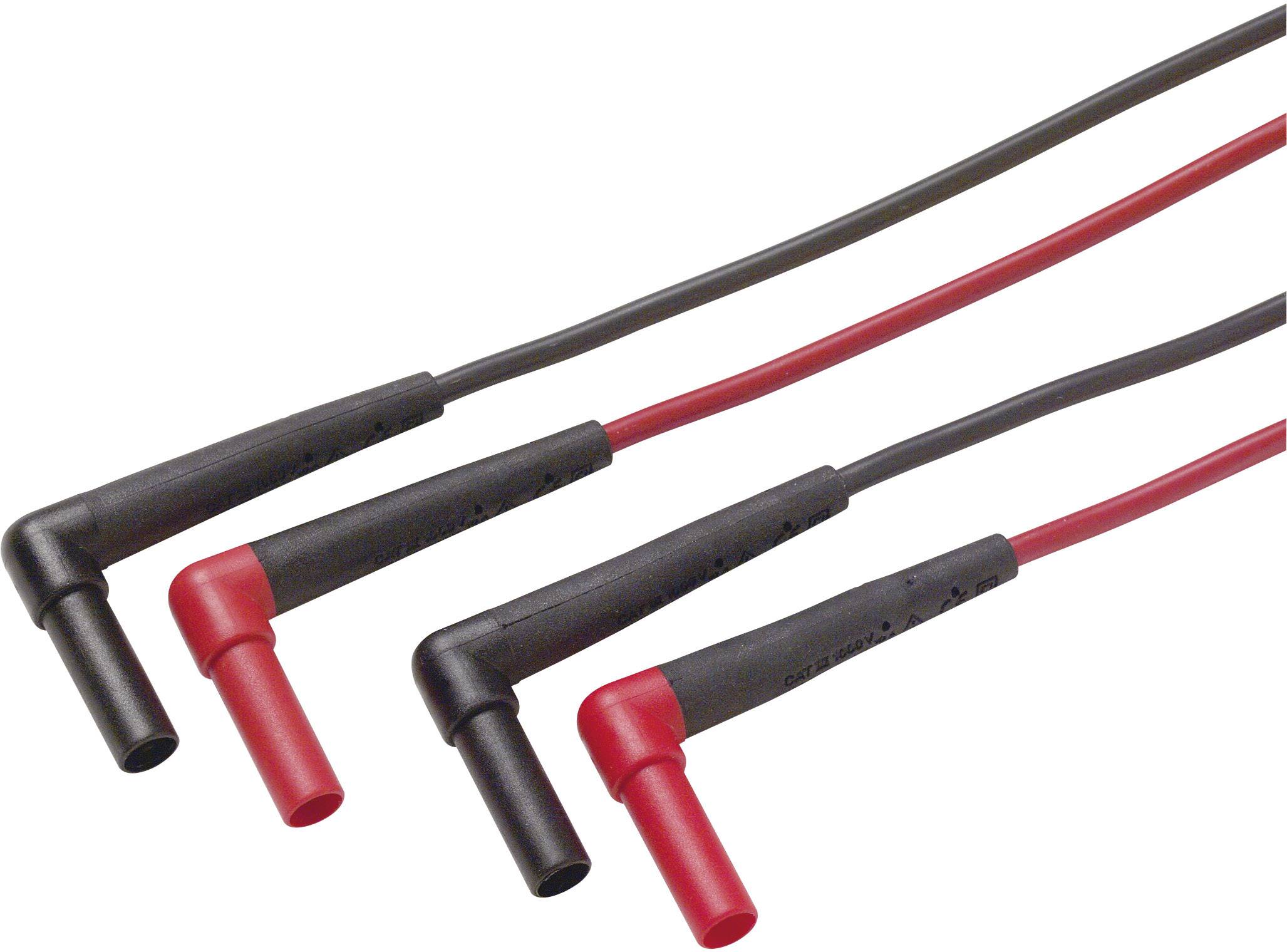 Fluke TL222 Safety test lead et Banana jack 4 mm Banana jack 4 mm 1.50 m Black, Red 1 pc(s)