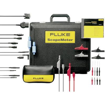 Fluke SCC128 Safety test lead et [Test probe, Terminals, BNC plug, 4 mm plug - 4 mm socket, 4 mm plug, BNC socket]   1 p