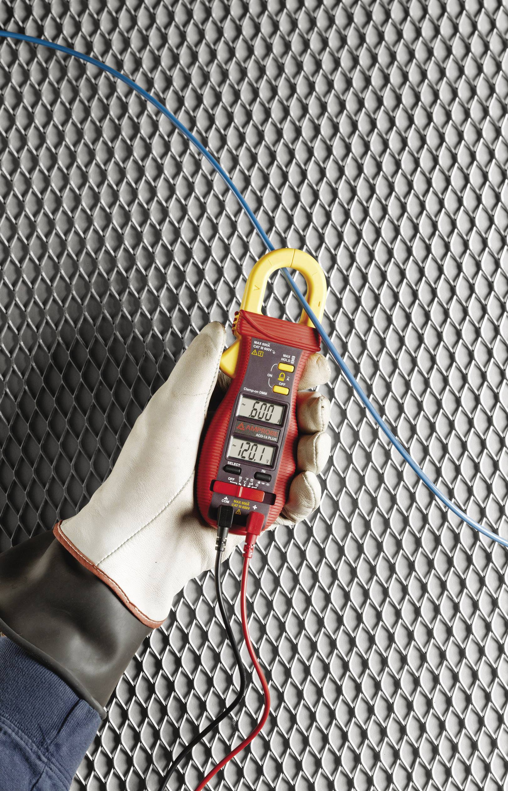 Beha Amprobe ACD-14 PLUS-D Handheld multimeter, Clamp meter Digital CAT III 600 V Display (counts): 4000-3