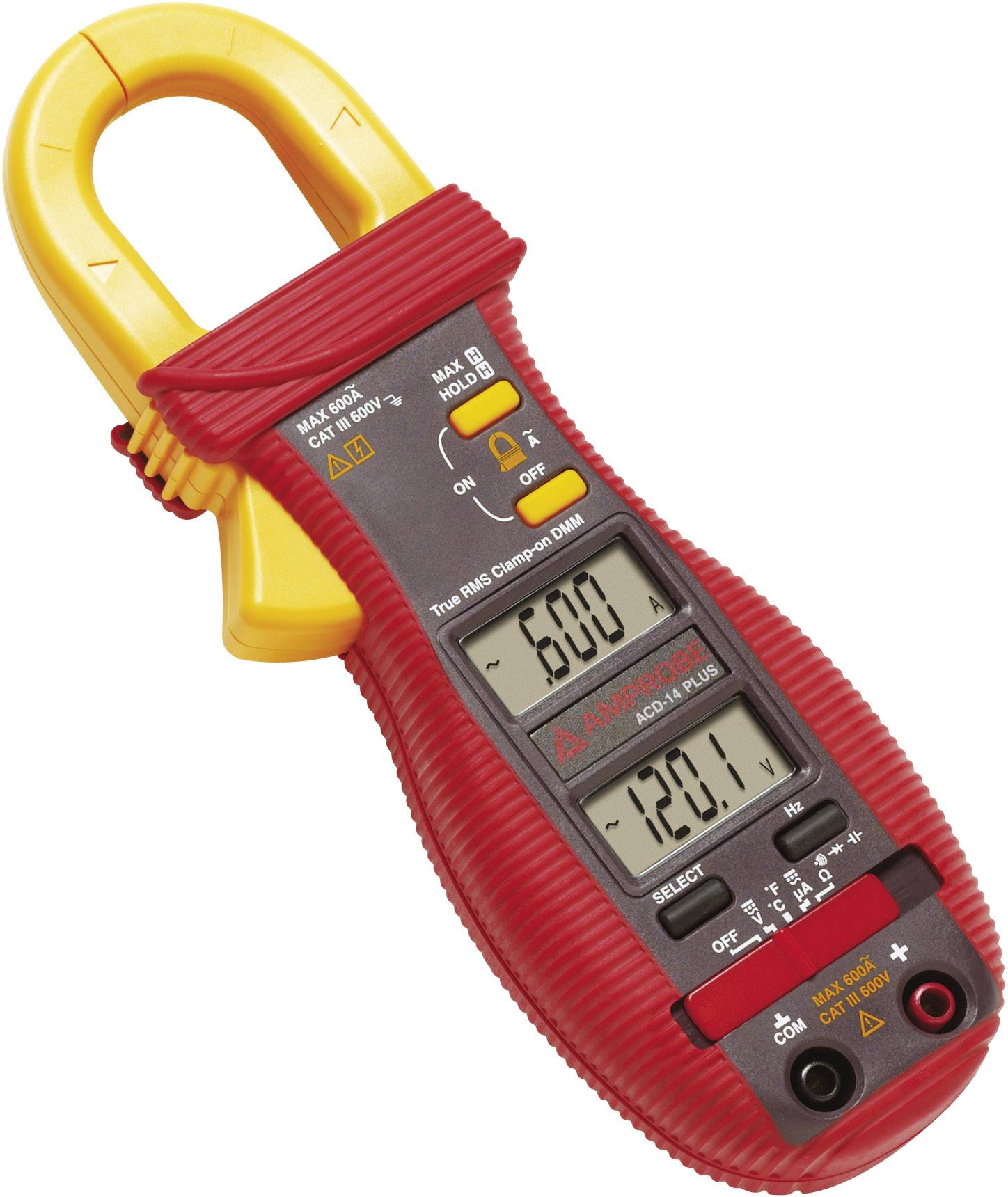 Beha Amprobe ACD-14 PLUS-D Handheld multimeter, Clamp meter Digital CAT III 600 V Display (counts): 4000-2