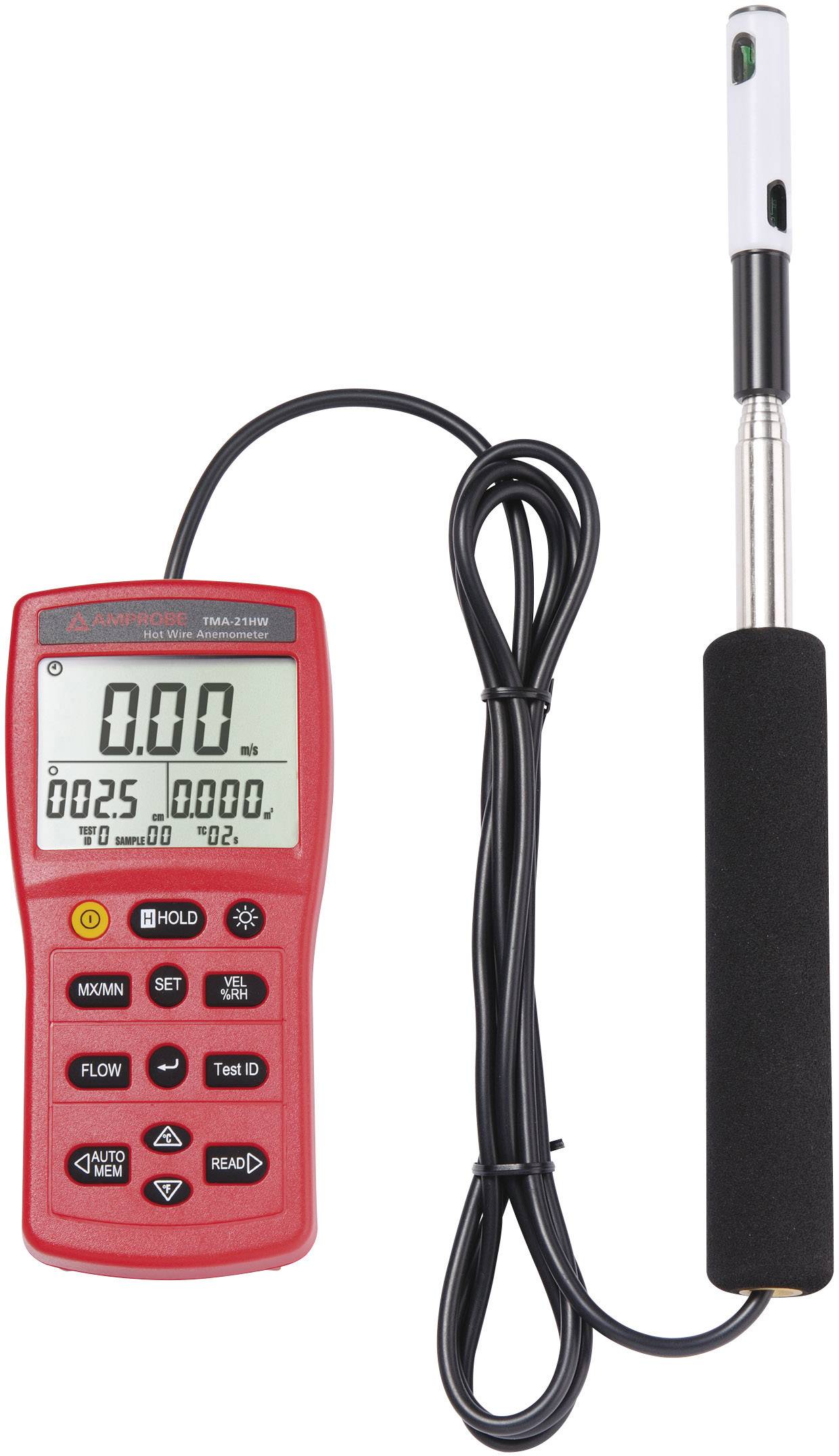 Beha Amprobe TMA-21HW Anemometer 0.1 up to 30 m/s Hot wire sensor
