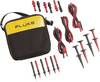 Fluke 700TLK Safety test lead et Banana jack 4 mm, Test probe, Alligator clips, Terminals Banana jack 4 mm, 4 mm socket Red, Black 1 pc(s)