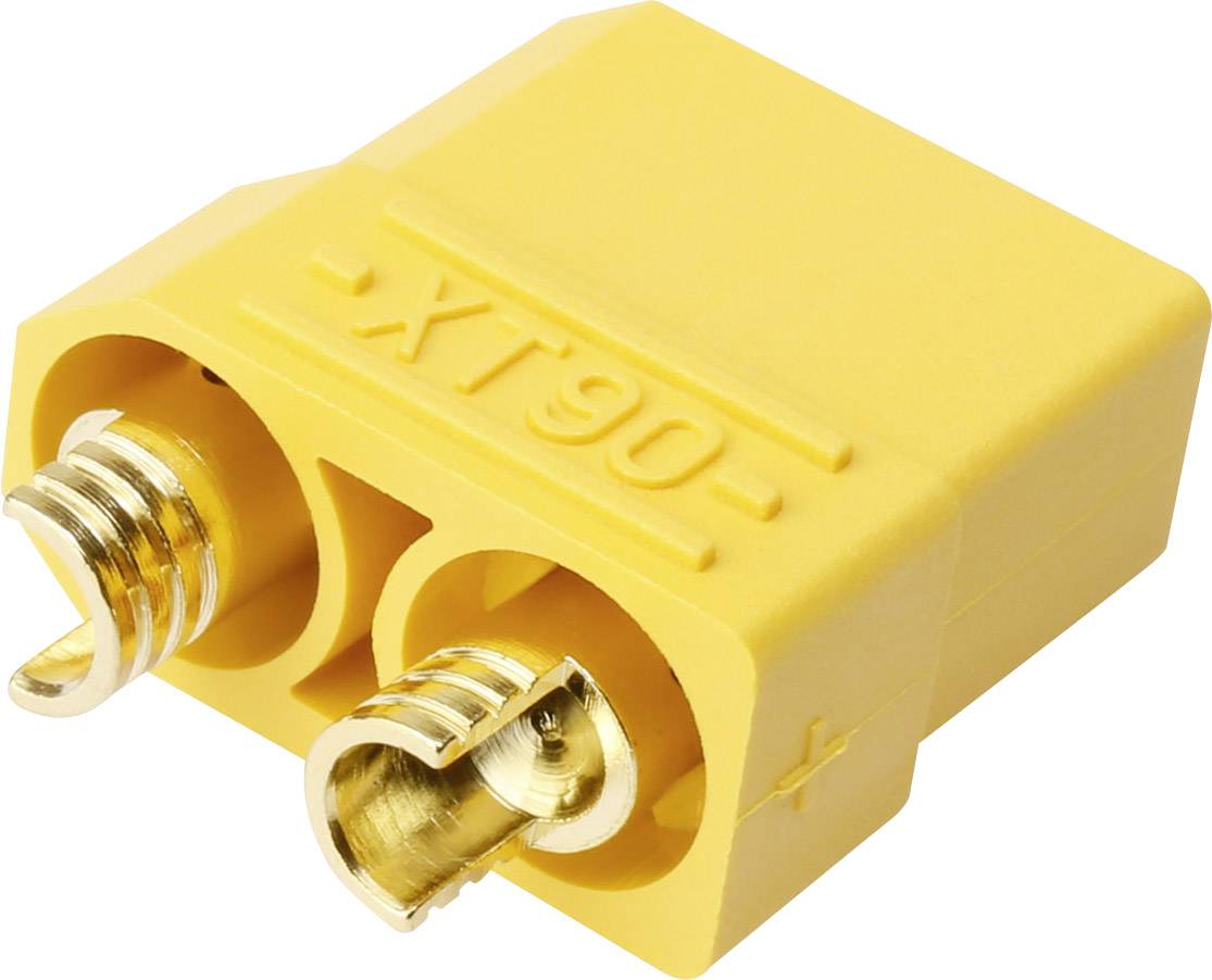 Reely Battery receptacle XT90 Gold-plated 1 pc(s)-1