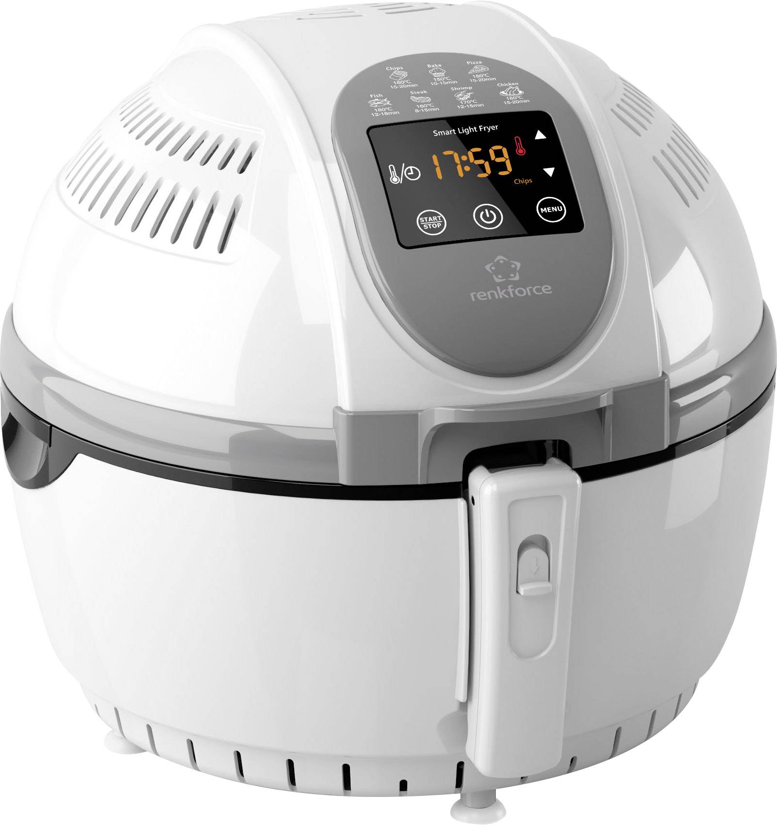 Airfryer 1400 W with display, Timer fuction Renkforce ZD1406