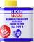 A blue tin of Liqui Moly brake fluid SL6 DOT 4 with a yellow lid. Text on the tin: 'Specifically for ESP, ASR, ABS'.