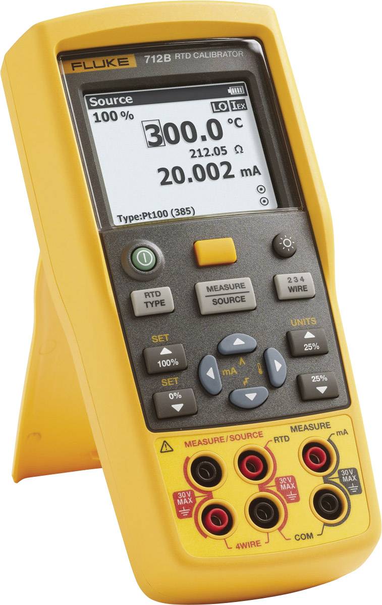 Fluke 712B Calibrator Temperature 4 x AA battery (included) | Conrad.com