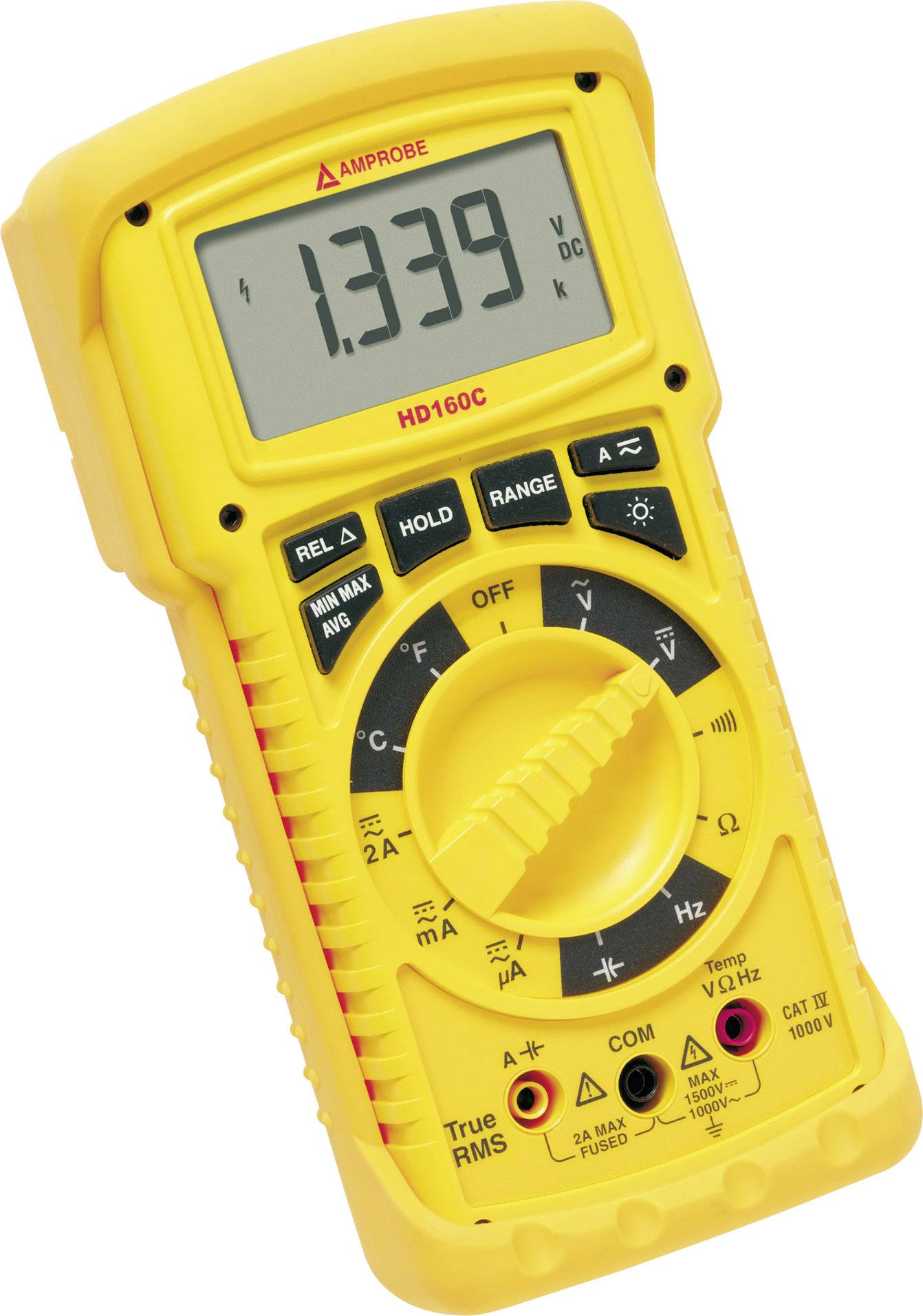 Beha Amprobe HD160C Handheld multimeter Digital Waterproof (IP67) CAT IV  1000 V Display (counts): 9999