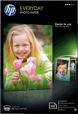 HP Everyday Photo Paper CR757A Photo paper 10 x 15 cm 200 g/m² 100 sheet Glossy