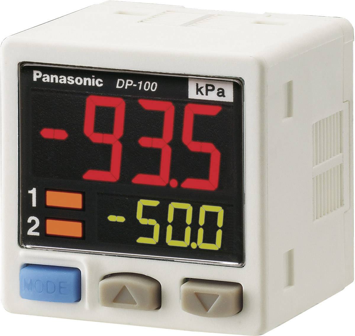 Panasonic Pressure sensor 1 pc(s) DP-102-M-P -1 bar up to 10 bar Cable, open end (L x W x H) 42.5 x 30 x 30 mm