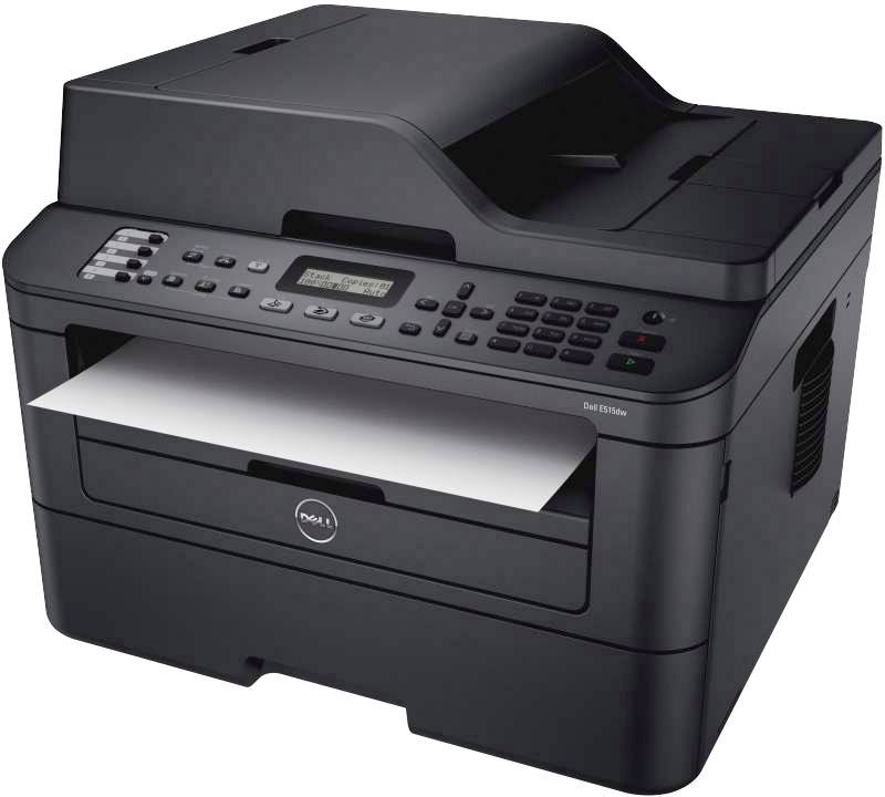 printing a network configuration page dell laser mfp 1815dn