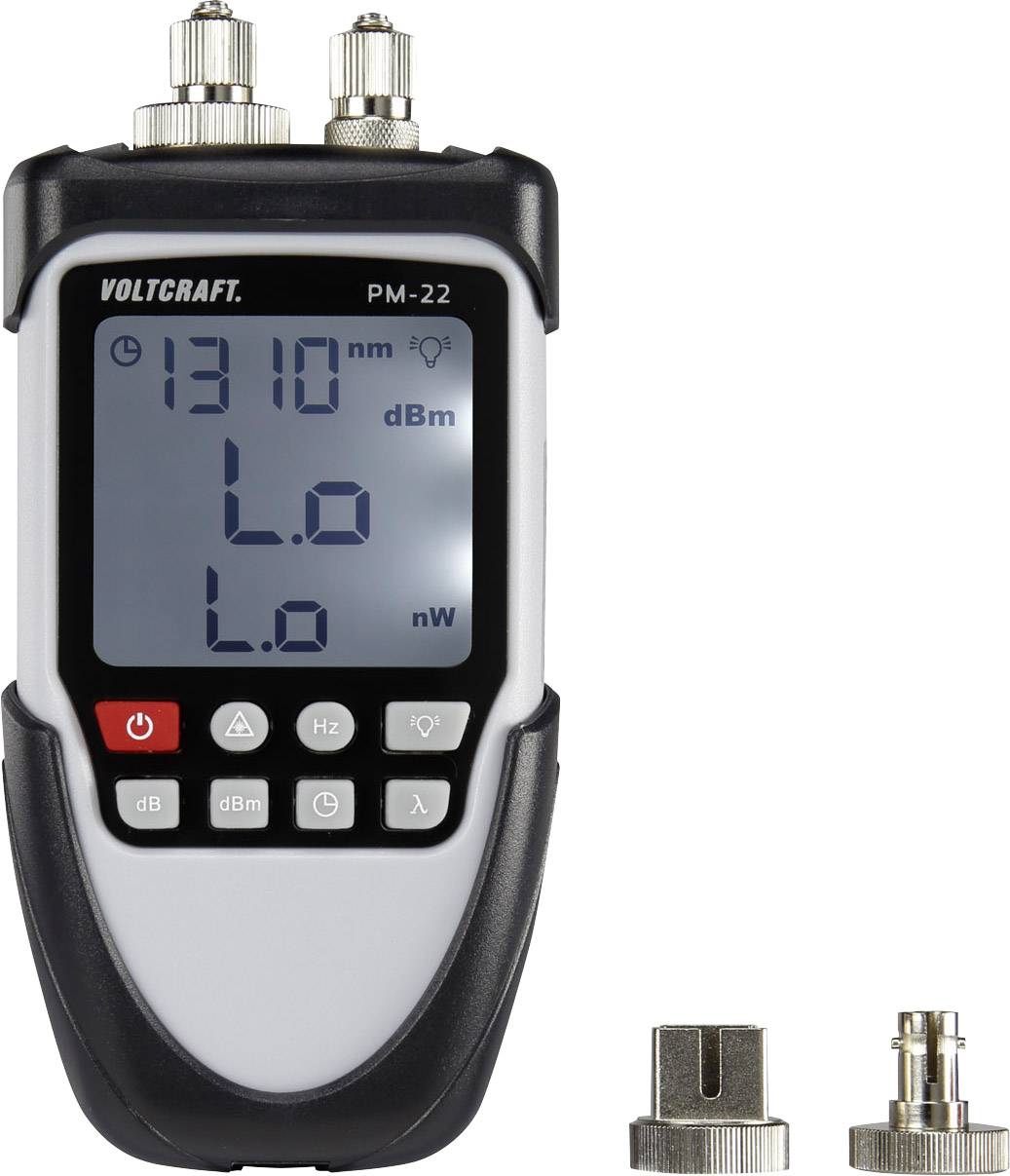 Glass fibre tester PM-22 VOLTCRAFT PM-22 Suitable for FC, ST, SC