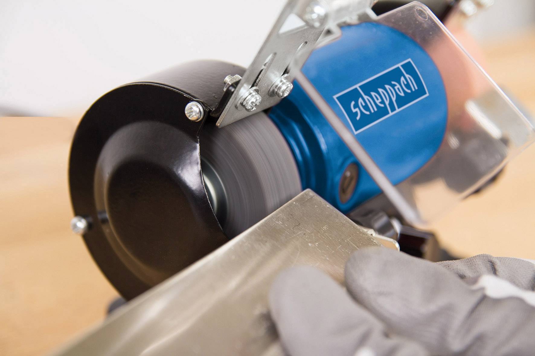 Scheppach HG34 5903106901 Twin wheel bench grinder 120 W 75 mm-4