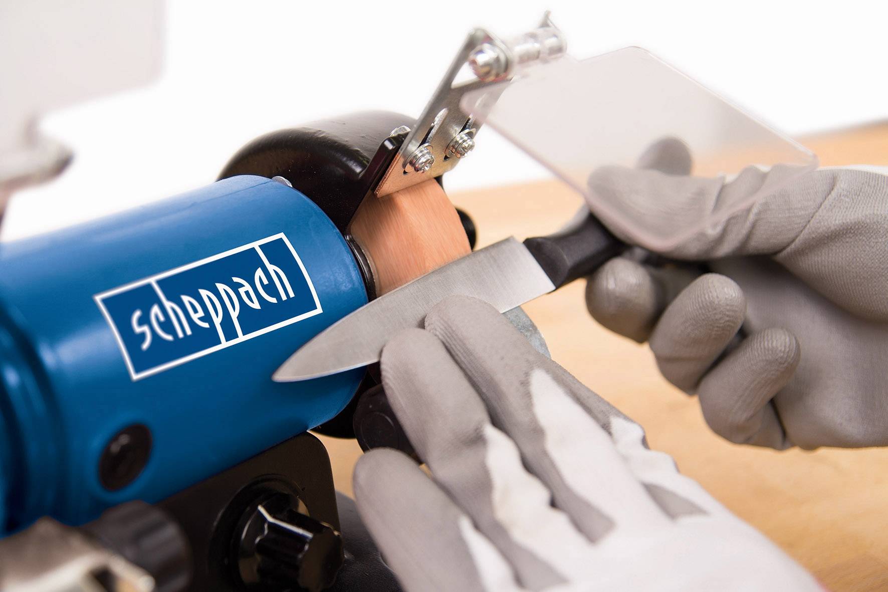 Scheppach HG34 5903106901 Twin wheel bench grinder 120 W 75 mm-6