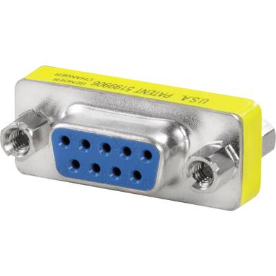FrontCom® gender changer D-Sub 9-pin, socket/socket   IE-FCI-D9-FF Weidmüller Content: 1 pc(s)