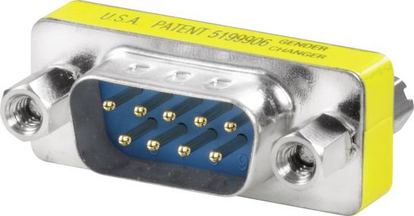 FrontCom® gender changer D-Sub 9 pin, socket/plug IE-FCI-D9-FM Weidmüller Content: 1 pc(s)