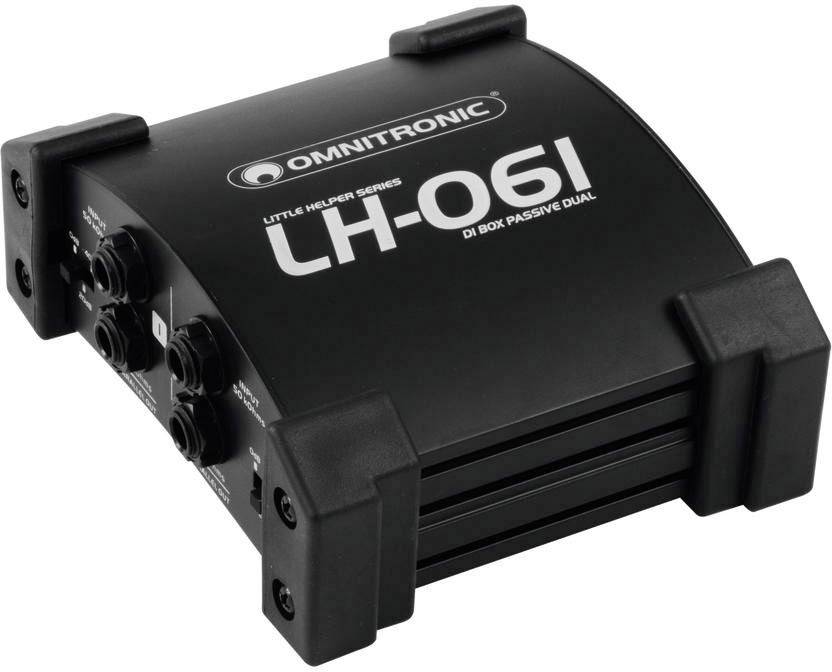 Omnitronic lh-061 Pro Dual DI Box Passive 