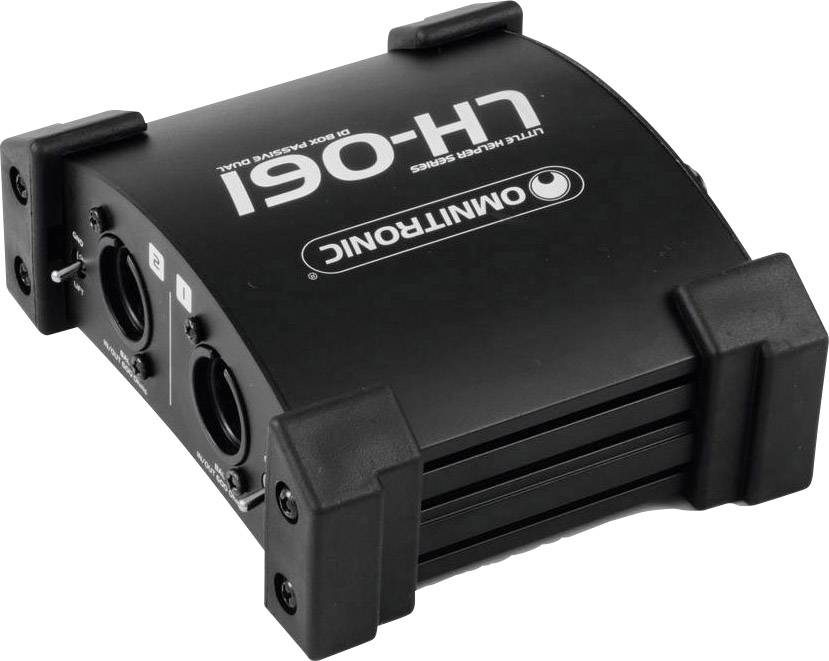 Omnitronic LH-061 PRO Passive DI box 2-channel-0