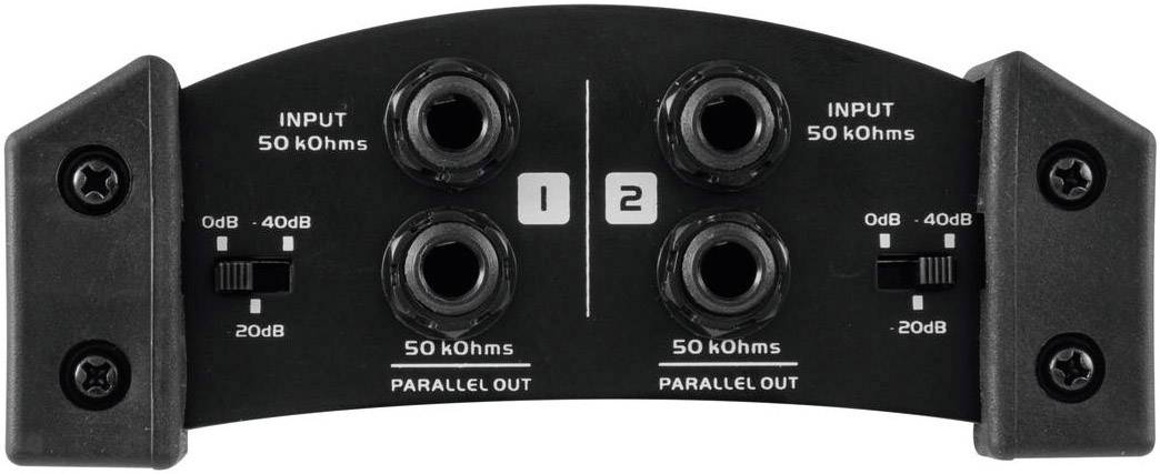 Omnitronic LH-061 PRO Passive DI box 2-channel-2