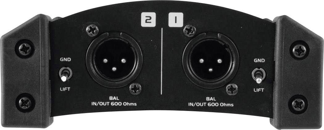 Omnitronic LH-061 PRO Passive DI box 2-channel-3