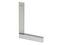 Precision engineering square, featuring two perpendicular arms, used for measuring and checking right-angled surfaces.