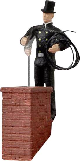 Viessmann Modelltechnik H0 Fireplace kehrer with moving arm Painted, Standing