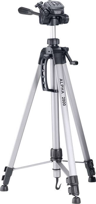 Cullmann Alpha 2800 Tripod 1/4 Working height=67.5 - 184.5 cm Aluminium incl. bag, Ball head, 360 degree tilting
