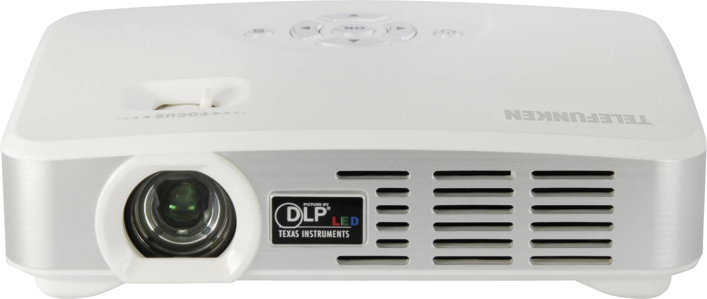 Telefunken Projector Dlp500 Wifi Dlp Ansi Lumen 500 Lm 1280 X 800 Wxga 1000 1 White Conrad Com