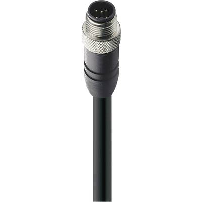 Black and grey connecting cable with metal plug, suitable for electronic devices.