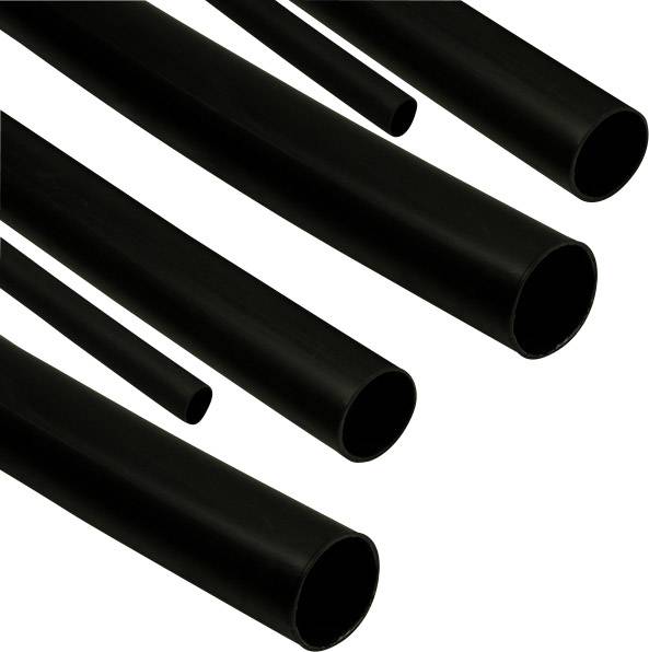 TE Connectivity CGPT-25.4/12.7-0 Heatshrink w/o adhesive Black 24.40 mm 12.70 mm Shrinkage:2:1 3 m