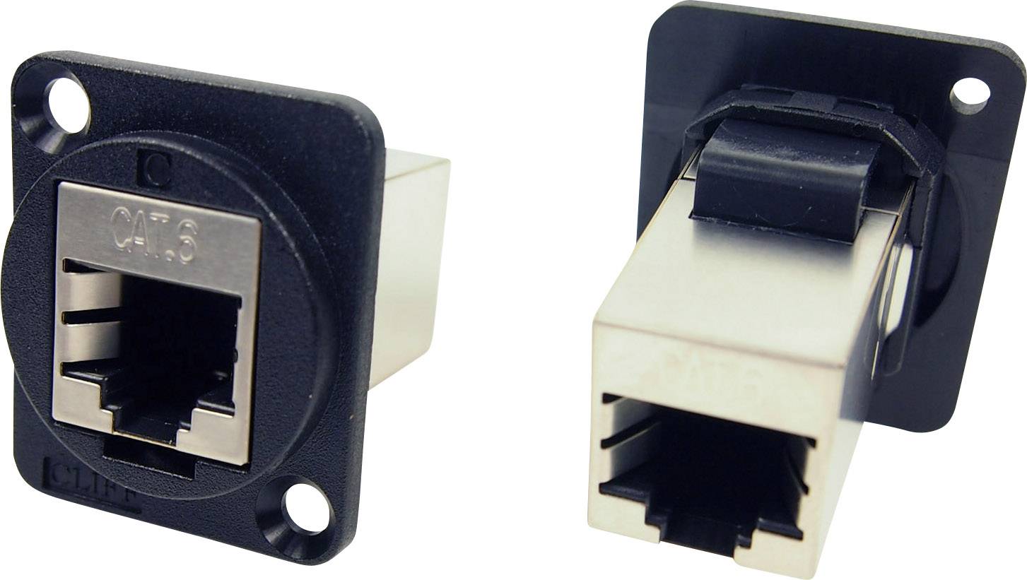 XLR adapter FTP RJ45 CAT6 RJ45 CAT 6 Adapter, built-in CP30222SX CP30222SX Cliff Content: 1 pc(s)