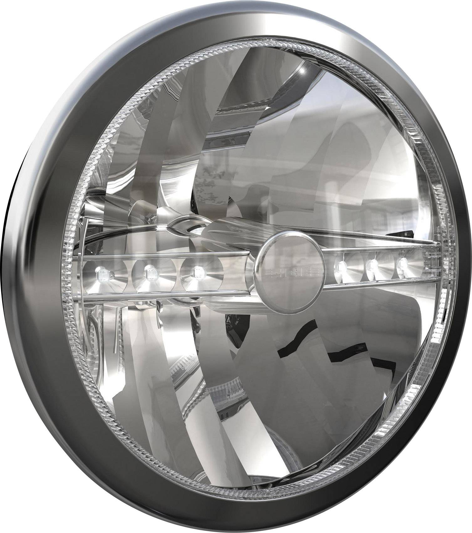 CIBIE 45317 Super Oscar LED (Ø) 222 mm Black, Chrome